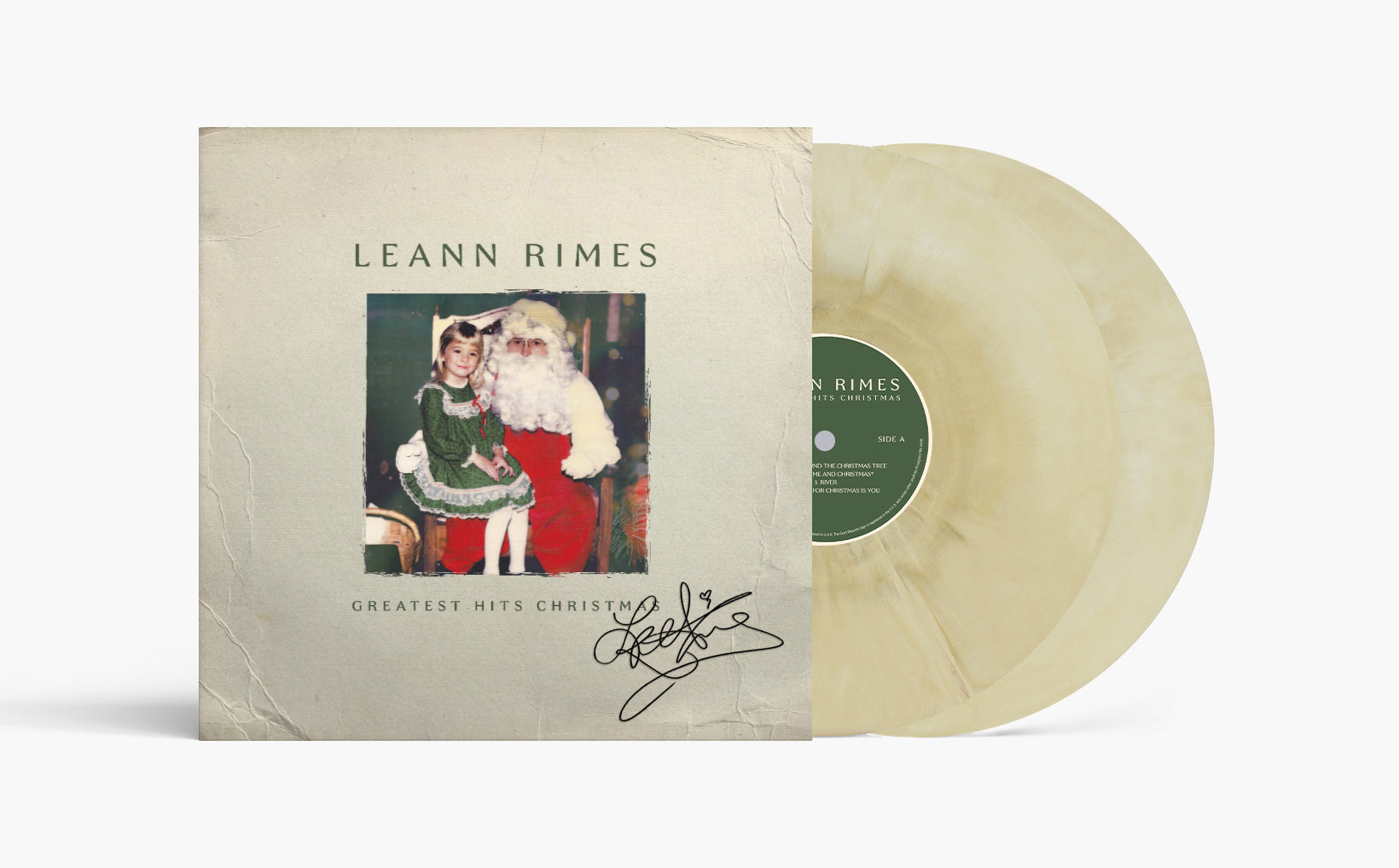 greatest hits christmas vinyl - signed – LeAnn Rimes Official Store